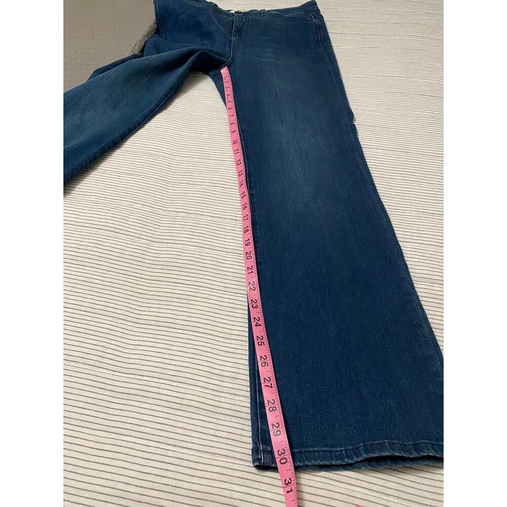 Soft Surroundings Ultimate High Rise Bootcut Strech Jeans Womens Size 10 Casual - Picture 3 of 10